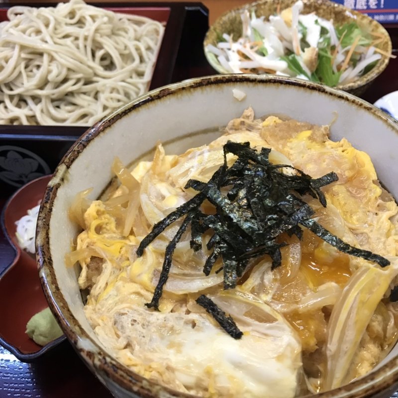 かつ丼セット(満月屋)