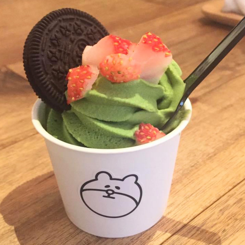 抹茶のソフトクリーム(Potato Cream / potato cream よる)