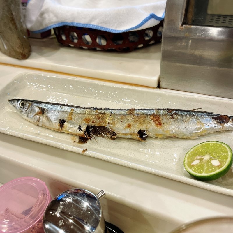 さんま塩焼き(多㐂寿司)