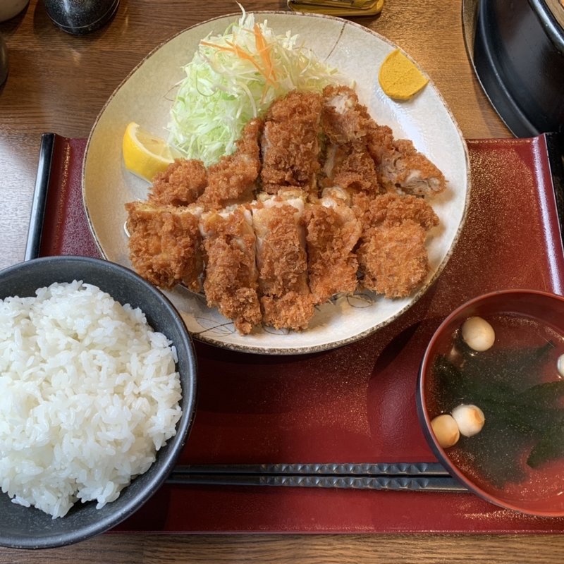 チキンカツ定食(薩摩黒家 （さつまくろや）)