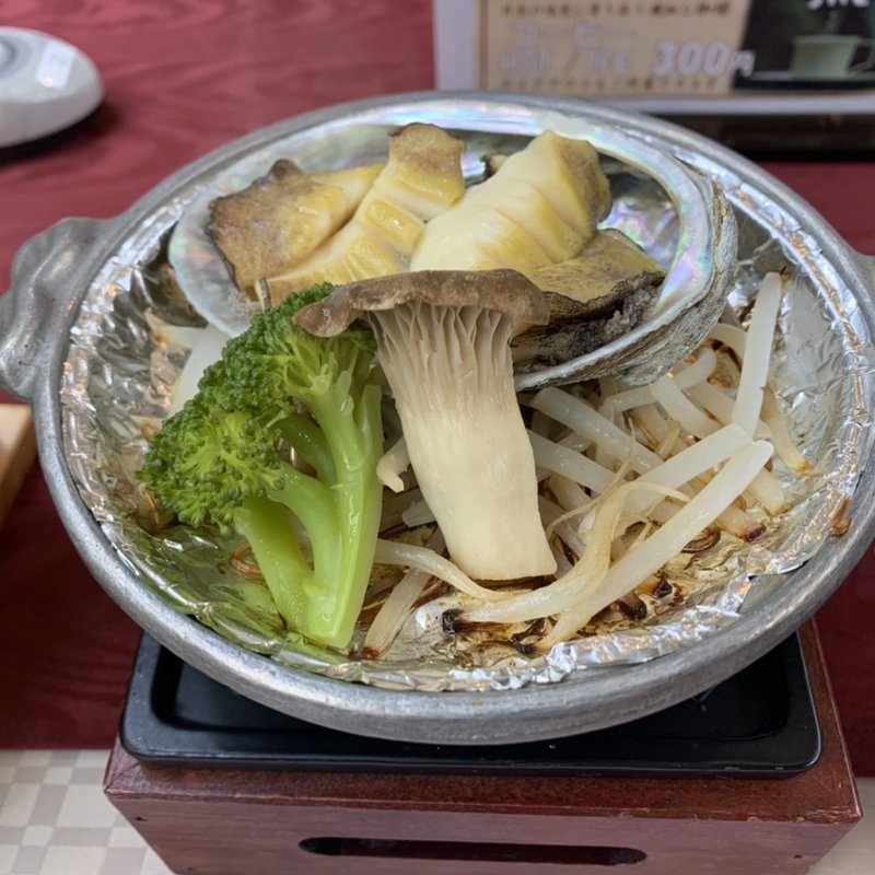 鮑陶板焼き(神宮会館 )