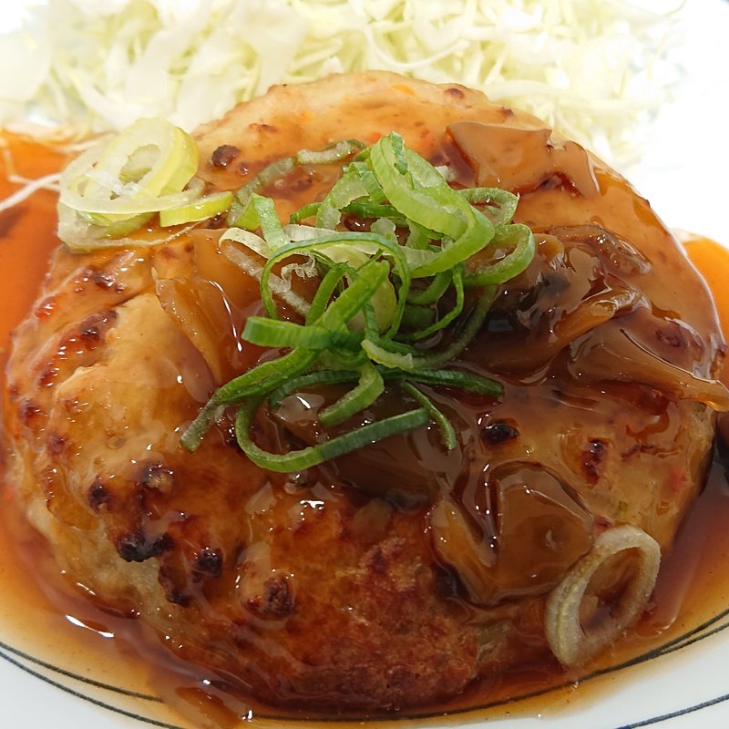 豆腐ハンバーグきのこあんかけ(図書館下食堂 （大阪大学　豊中キャンパス内）)