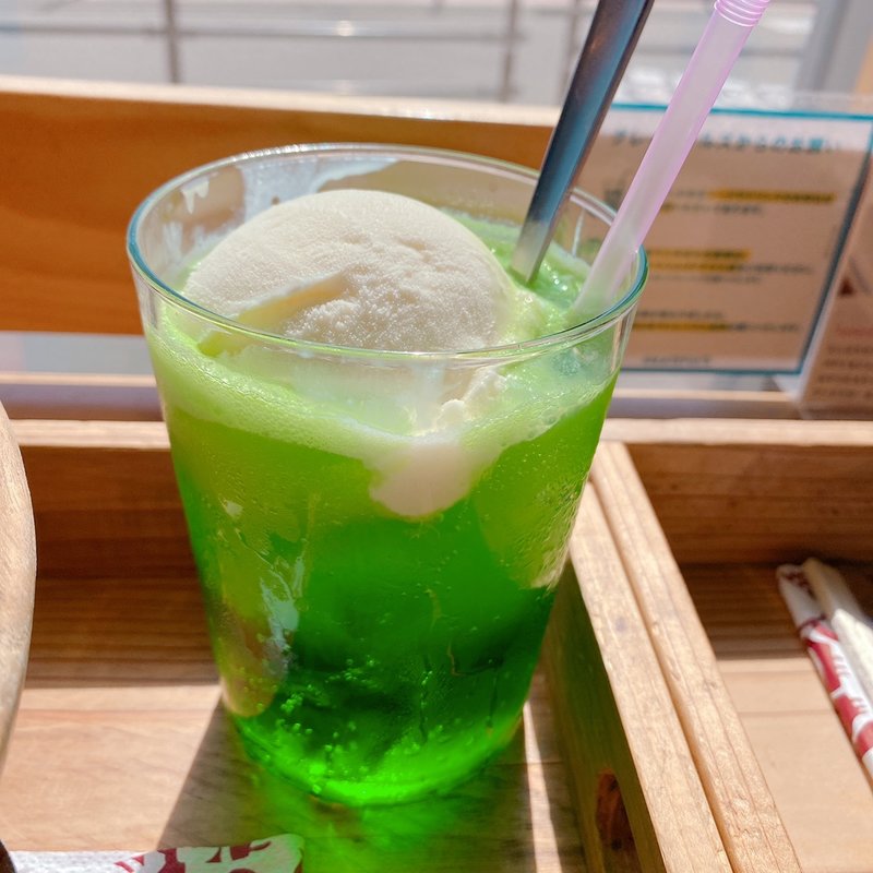 クリームソーダ(グレイトフルズ 神戸)