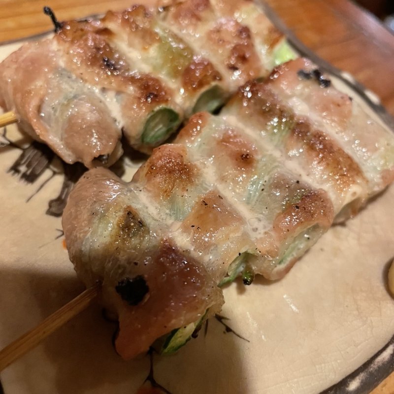 アスパラ肉巻き(はじめ )