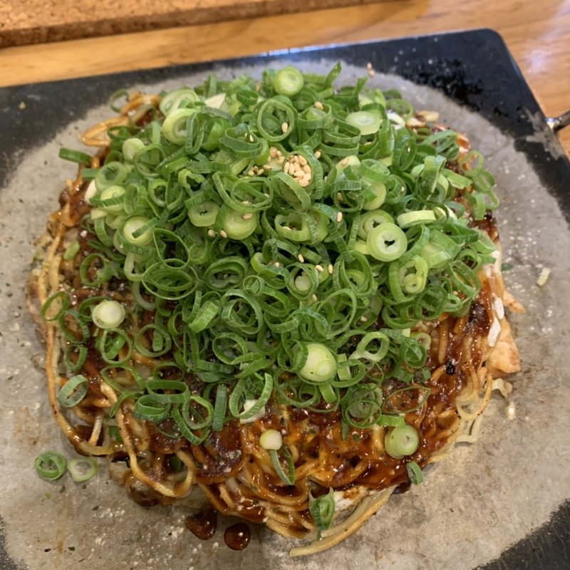 肉玉そば　イカ天　大葉(壱 )