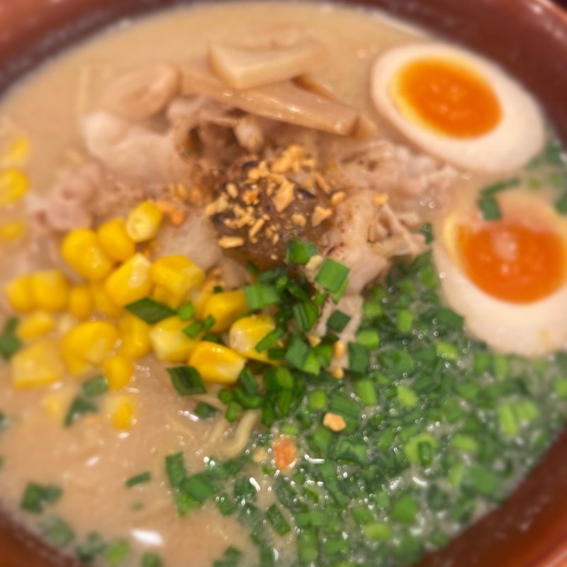 味噌次郎 煮玉子(みそ太郎 福岡筑後店)