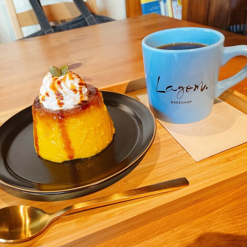 カボチャプリン(lagom BAKESHOP)