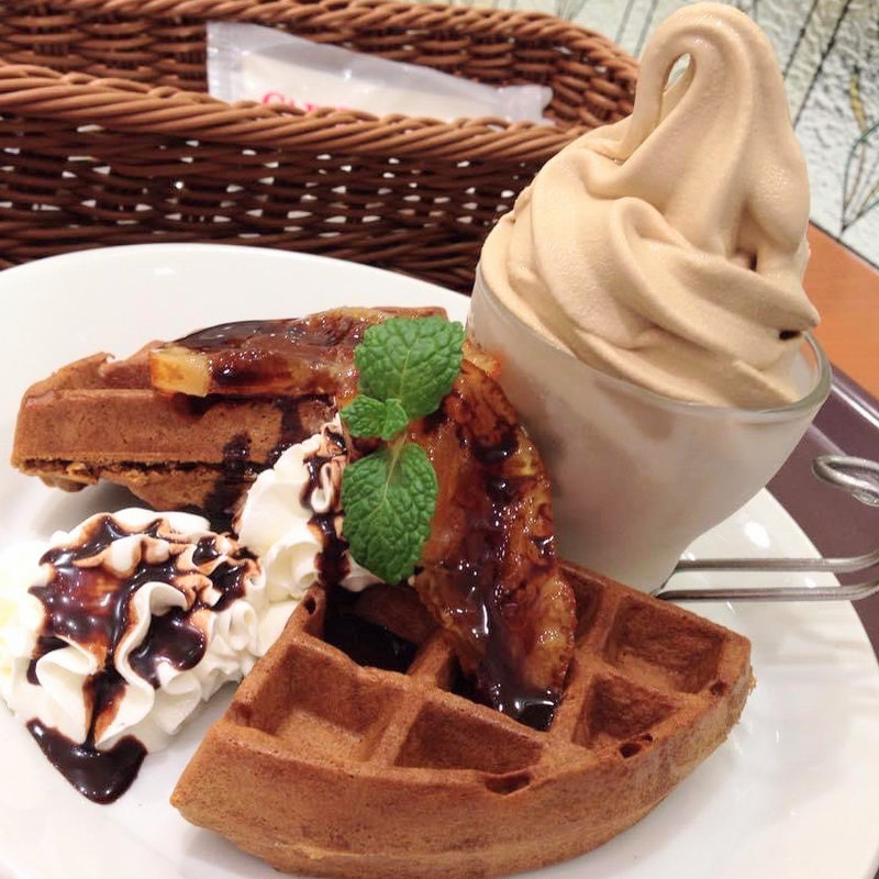 コーヒー屋さんのソフトクリーム(キャピタルコーヒー)