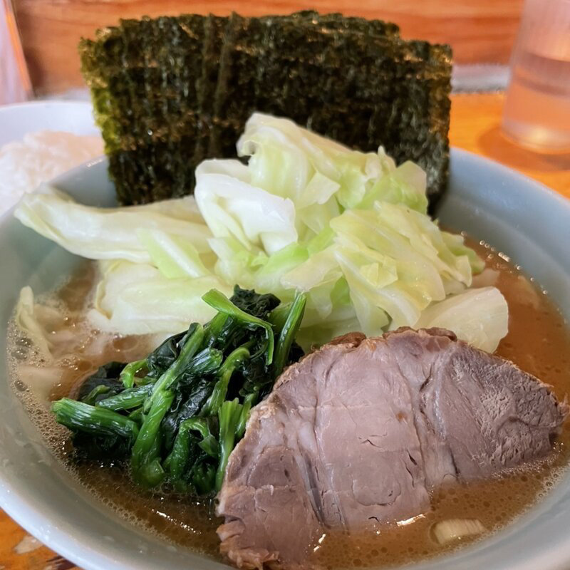 ラーメンキャベツのり(武蔵家 大井町店 （むさしや）)