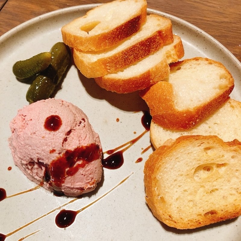 鳥取産大山鶏　白レバーペースト(MORETHAN広島)