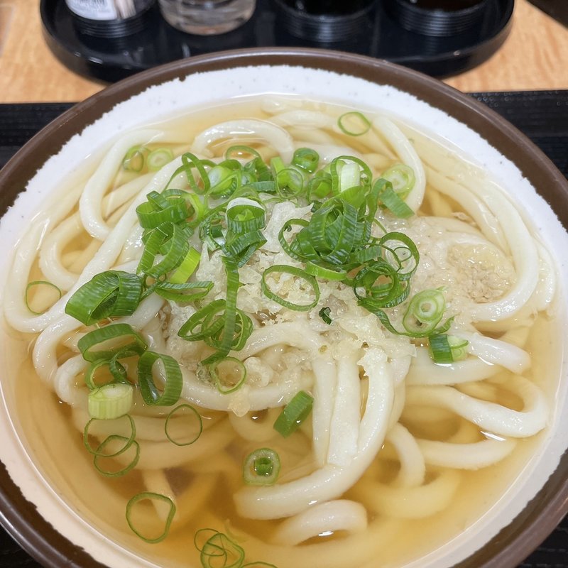 かけうどん(さか枝うどん 南新町店)