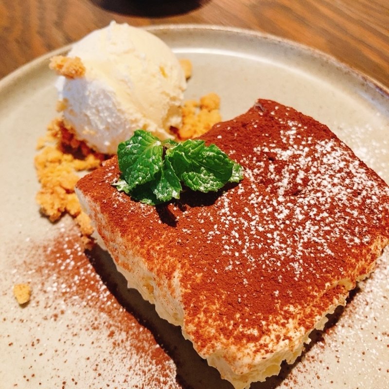 自家製ティラミス(MORETHAN広島)