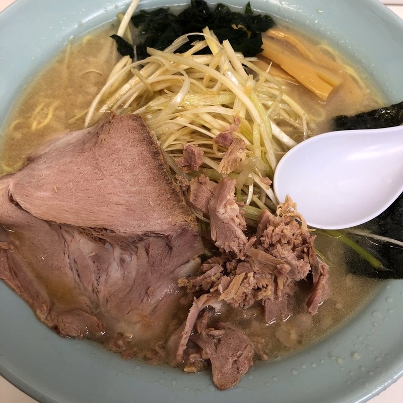 ねぎらーめん中(椿 （つばき）)