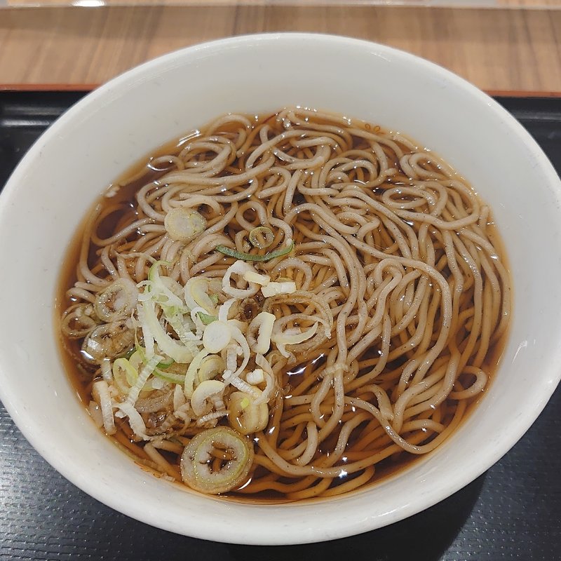 かけそば(いろり庵きらく 守谷店)