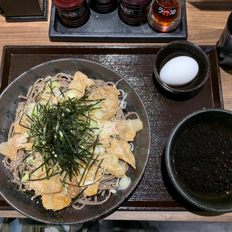 豚つけ蕎麦(つけ蕎麦 山形肉そば 蕎麦 令和 上杉店)
