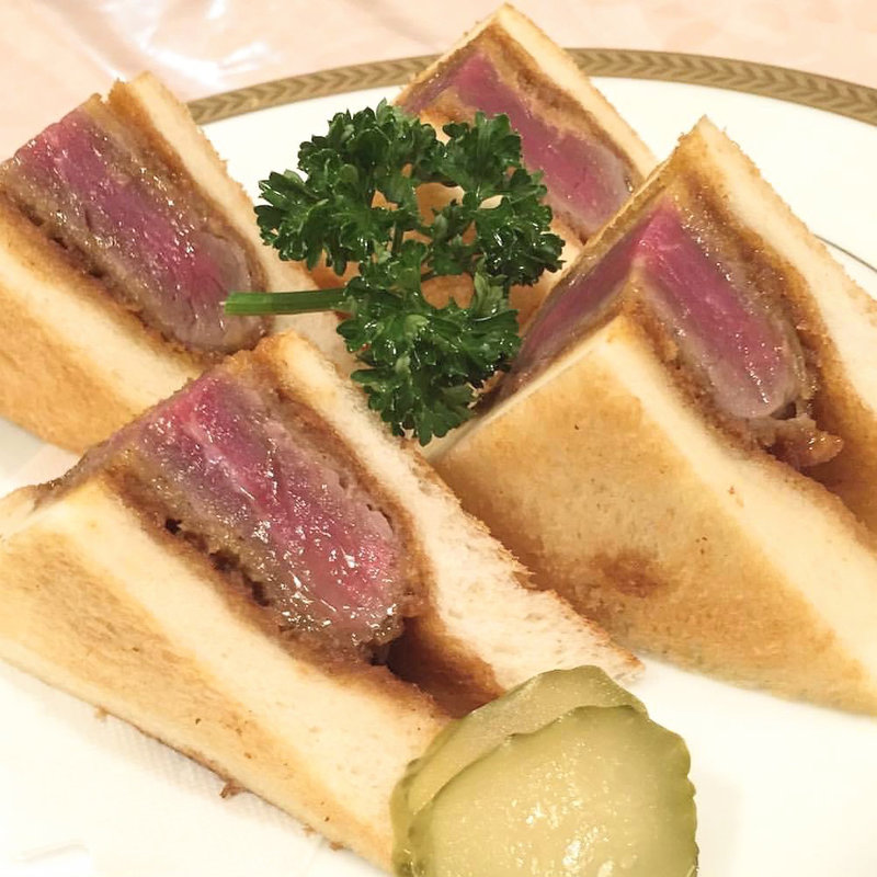 牛ヒレ肉のカツサンド(レストラン クインベル )