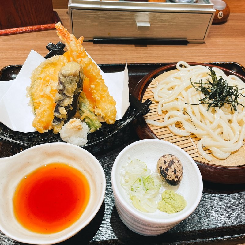 天ぷらざるうどん(一休 )