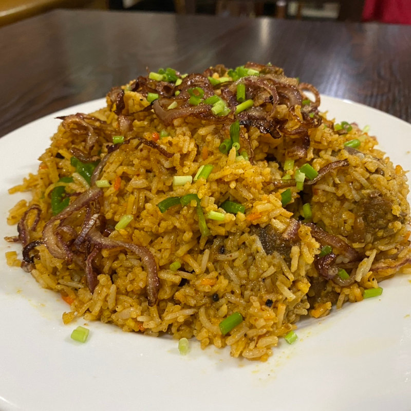 マトンビリヤニ(バーワルチー インドレストラン)