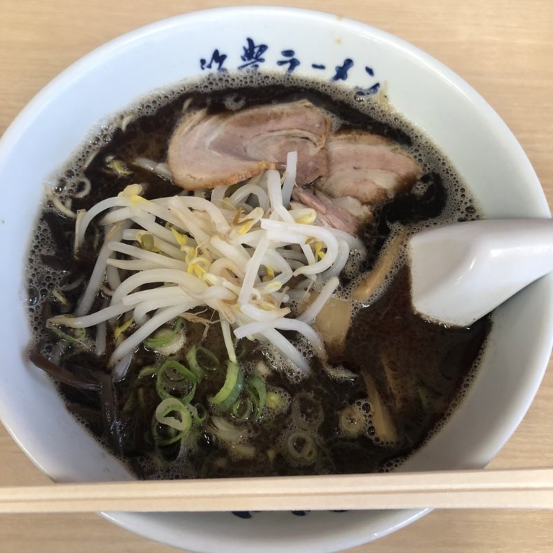 黒マー油ラーメン(山小屋 たのしか店 )