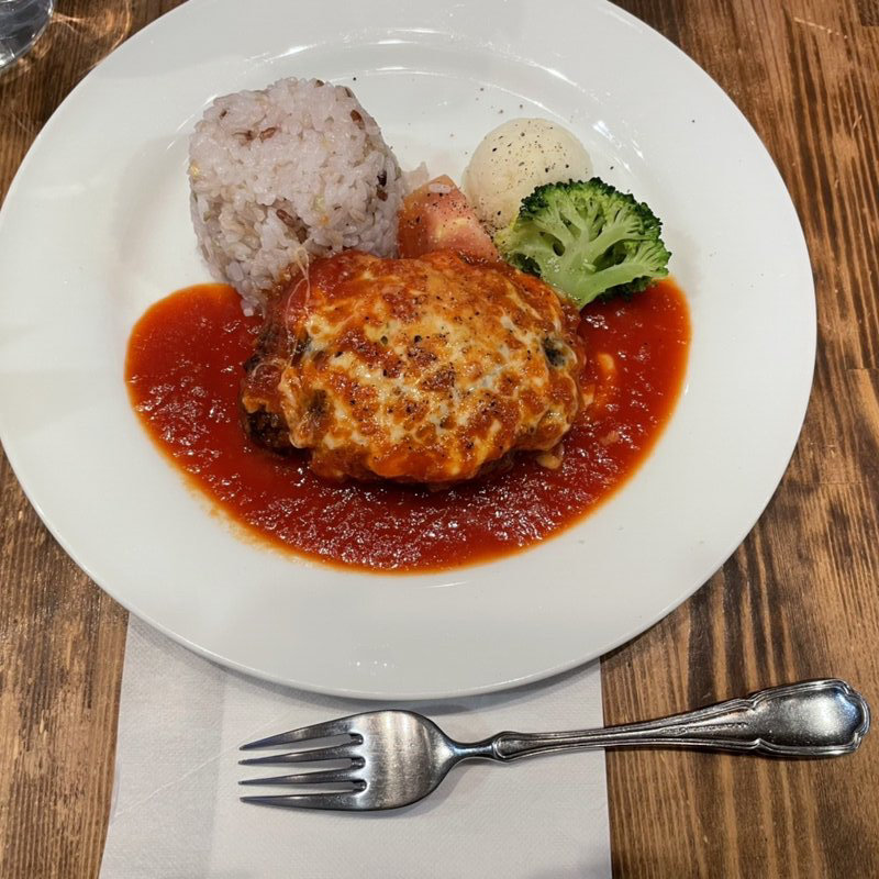 チーズハンバーグ(GStamp tokyo)