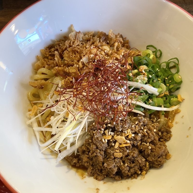 汁なし坦々麺(薩摩×串焼き ぼっけもん)