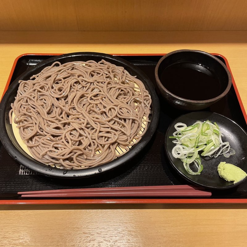 もりそば(よもだそば　新宿西口店)