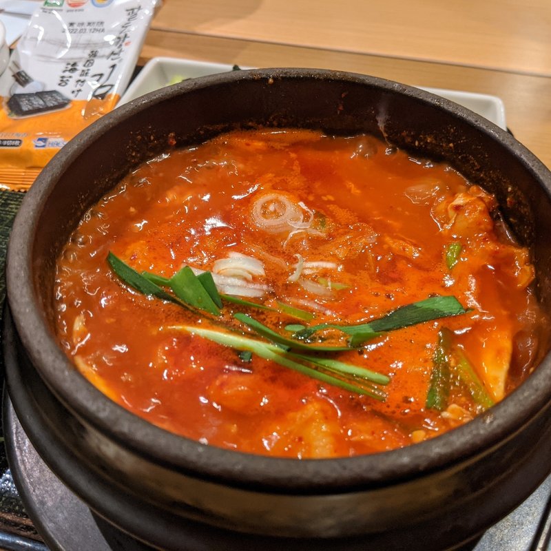 ホルモンスンドゥブ(東京純豆腐西新宿住友ビル店)