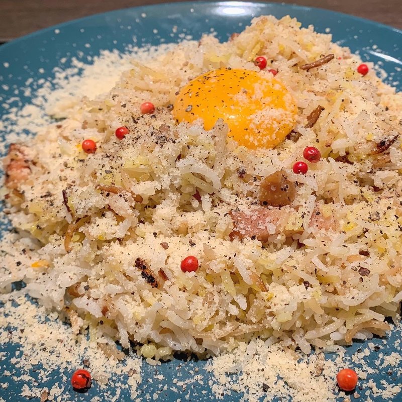 インディアゲート カルボナーラ風ビリヤニ 限定(偏愛食堂)