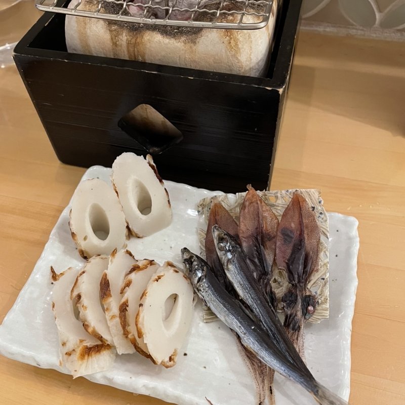 七輪焼きセット(十香 立呑和バル)