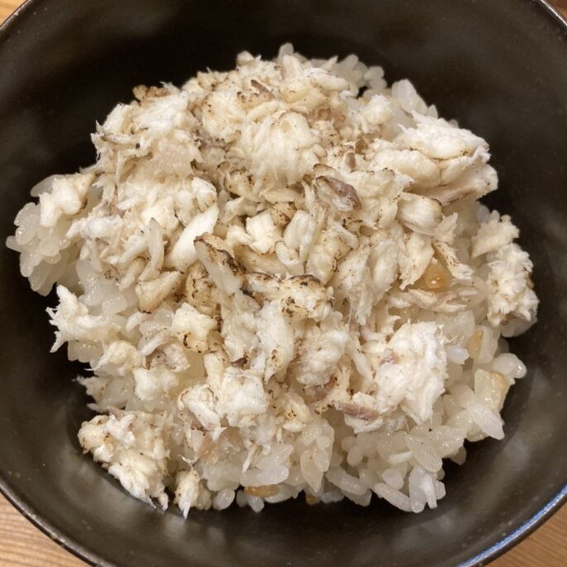 ほぐし身鯛ごはん(鯛ラーメン 銀次、ぷるっと。)