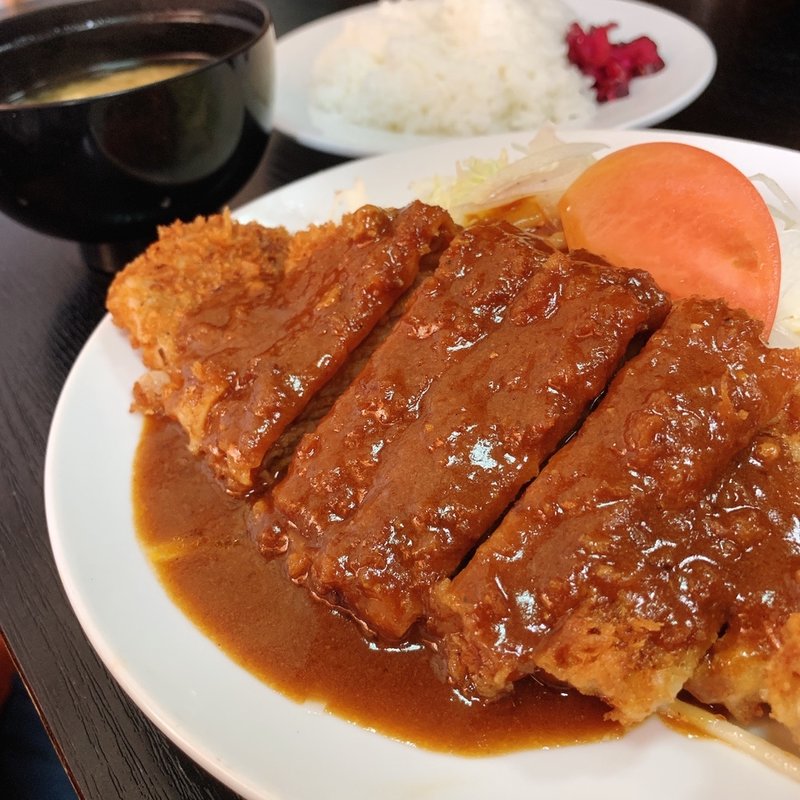 ビーフカツ定食(ニューほり江)