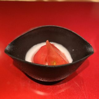 フルーツトマト 新玉ねぎのドレッシング(もちづき )