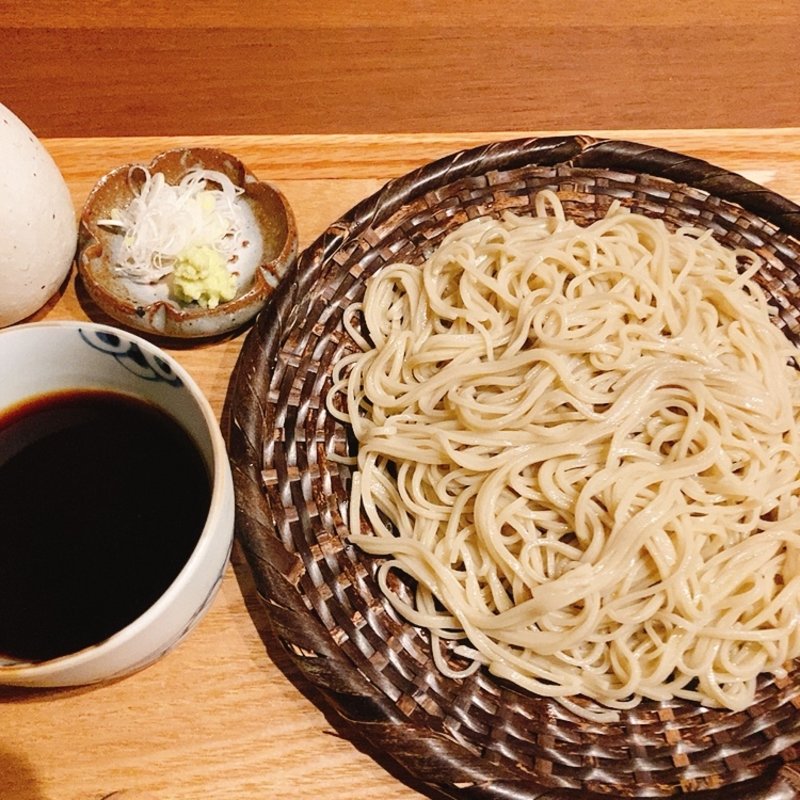 穴子天麩羅　もりそば(ふくの緒)