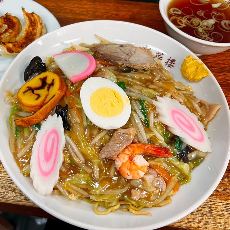五目あんかけ焼きそば(新華楼)
