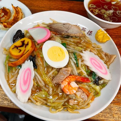五目あんかけ焼きそば(新華楼)の口コミ一覧 | No.1のメニューが
