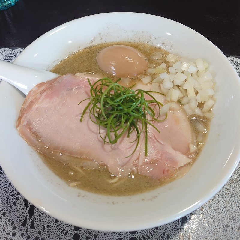 煮干そば＋味玉(中華そば ふじ野)