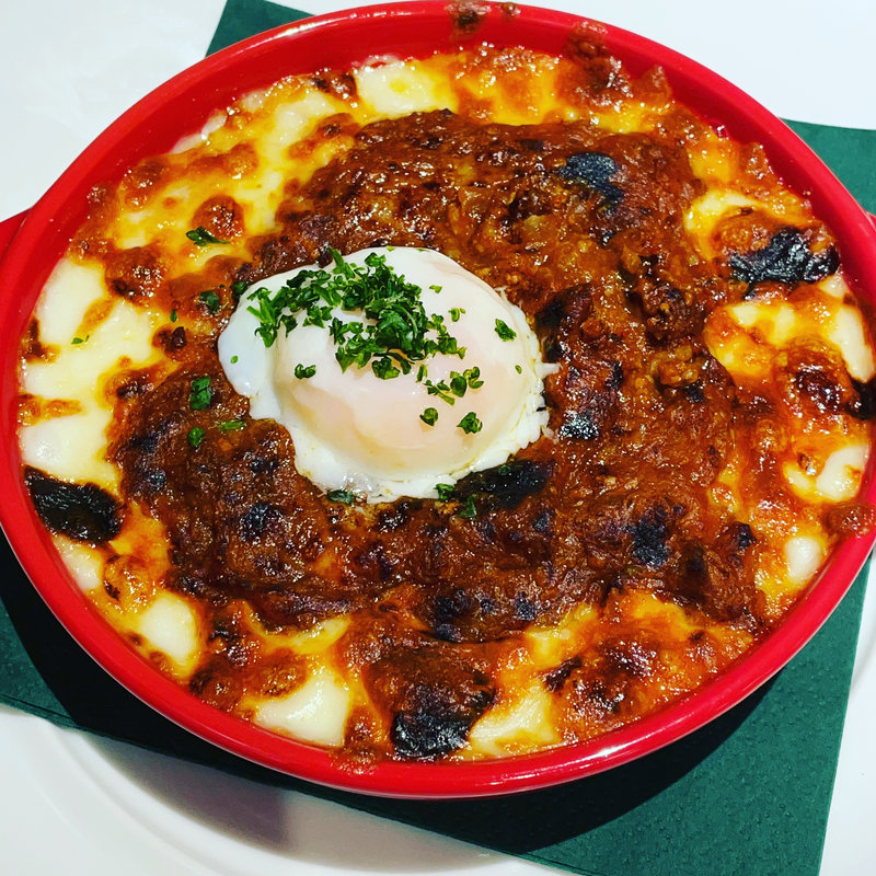 クアトロナポリ風ミートソースドリア(Quattro Napoli)