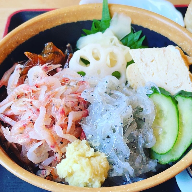 生しらすと生桜エビ丼(味くらべ )