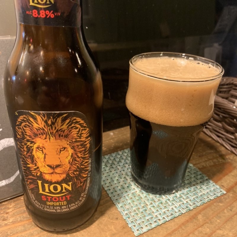 ライオン　スタウト(Spice BAR 猫六)