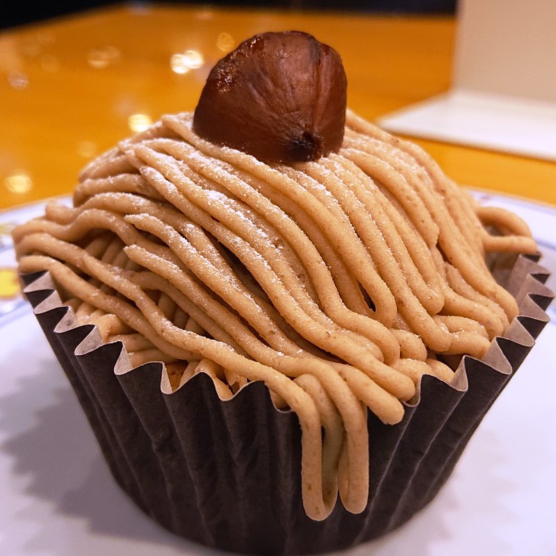 渋皮栗のモンブラン(洋麺屋五右衛門 鶴見店)