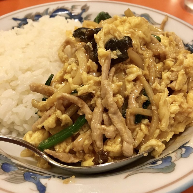 中華風チラシかけご飯(中華料理 香州)