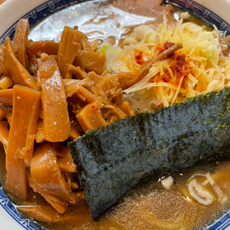 塩ラーメンメンマチャーシュー(としおか)