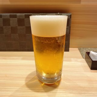 生ビール(鮨結う翼)