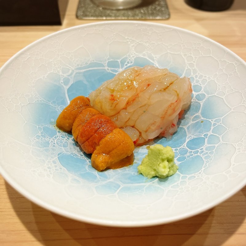 ボタン海老(鮨結う翼)