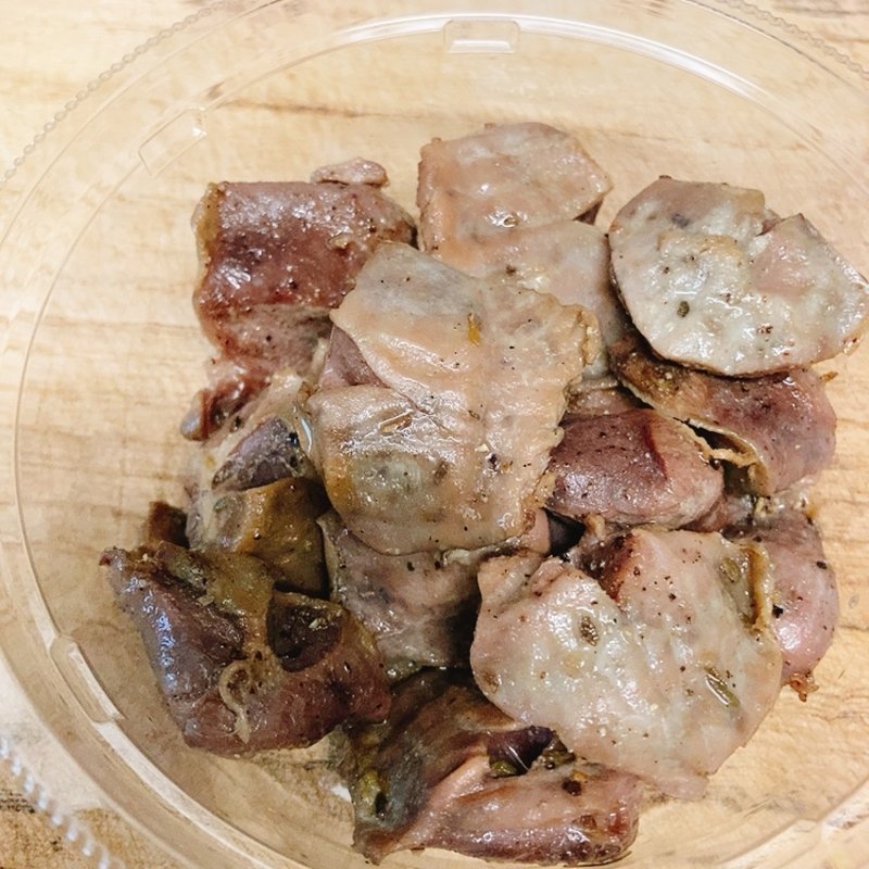 砂肝のコンフィ(さんかく )