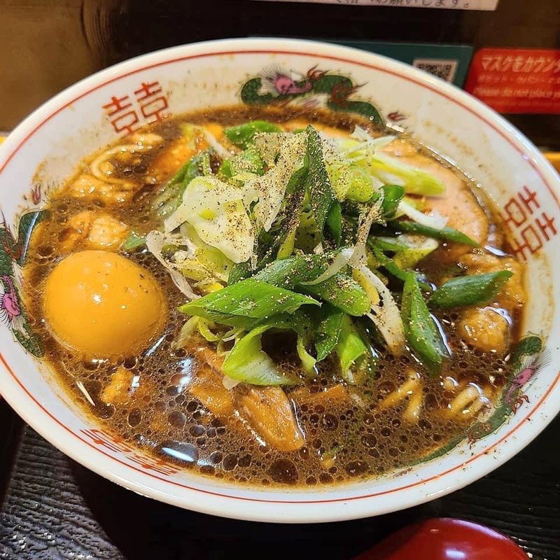 マルチョウそば（東大阪風）(ラーメン 巌哲)