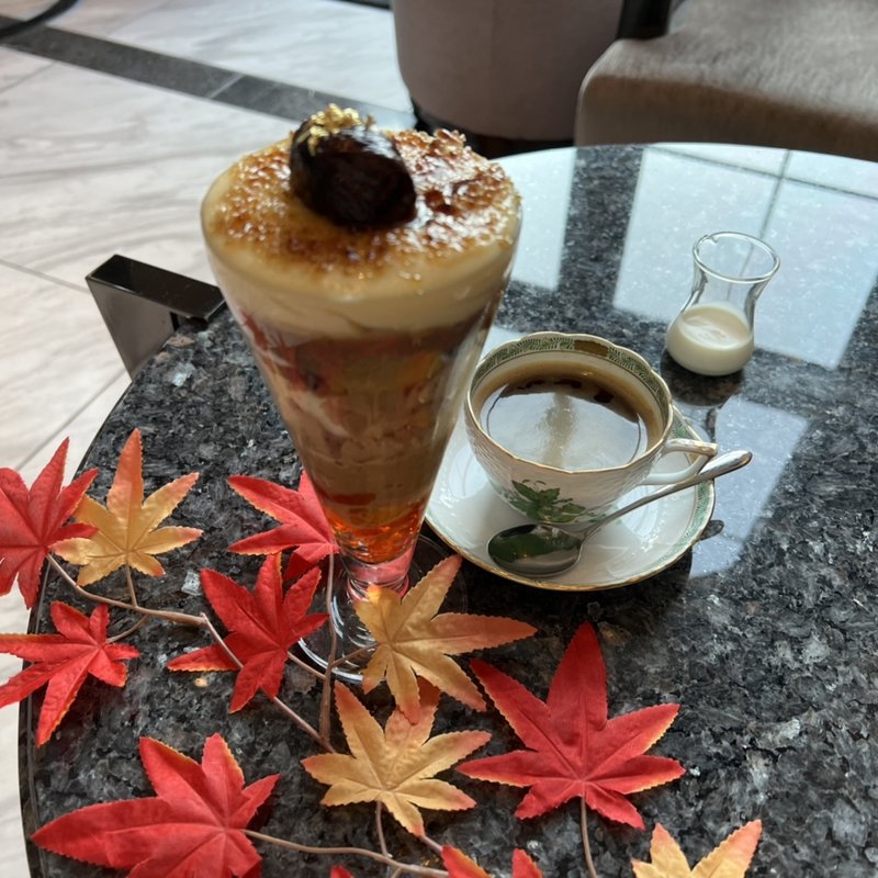 マロンパフェ(エクシブ有馬離宮)