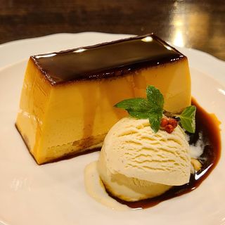 バニラカスタードプリン(備屋珈琲店 恵比寿店 (ビンヤコーヒーテン))