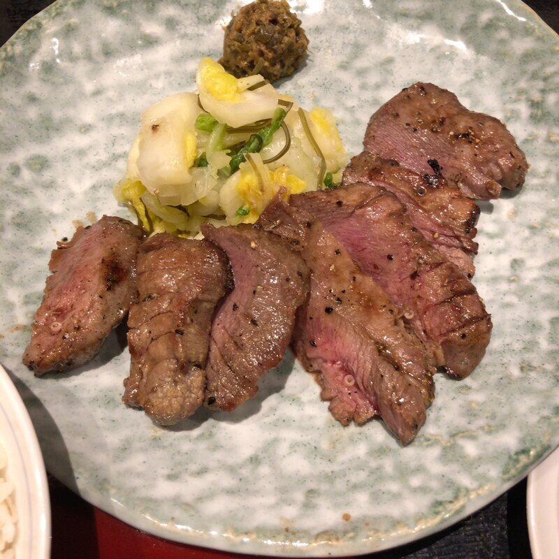 上たん定食(牛たん料理 大黒や ジョイナステラス二俣川店)