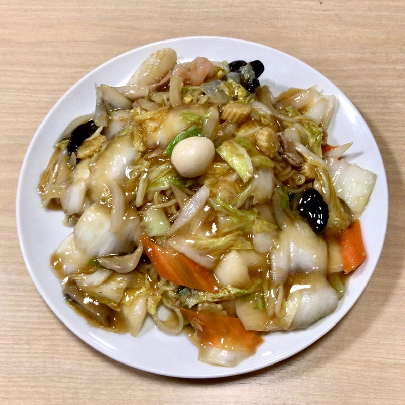五目中華焼きそば（大盛り）(天津菜館 )